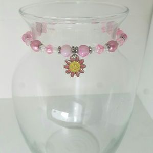Pink bracelet/decor